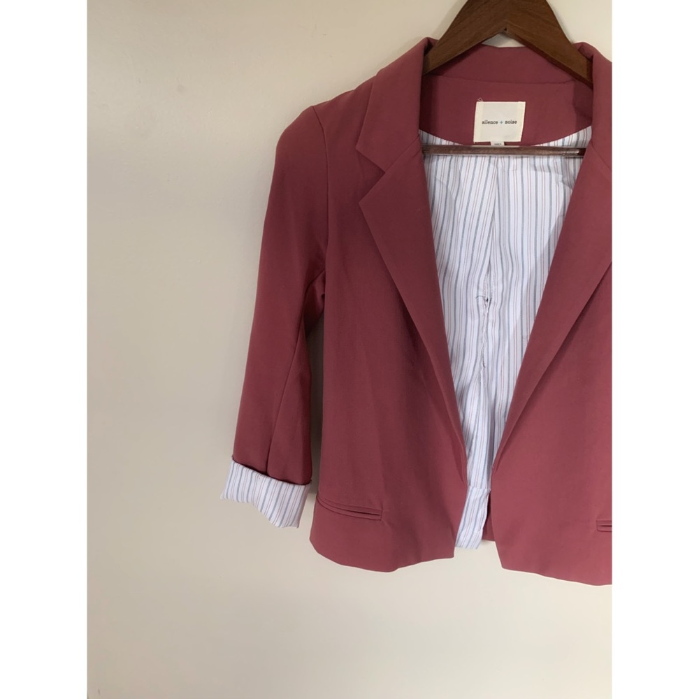Silence + Noise Rose Blazer